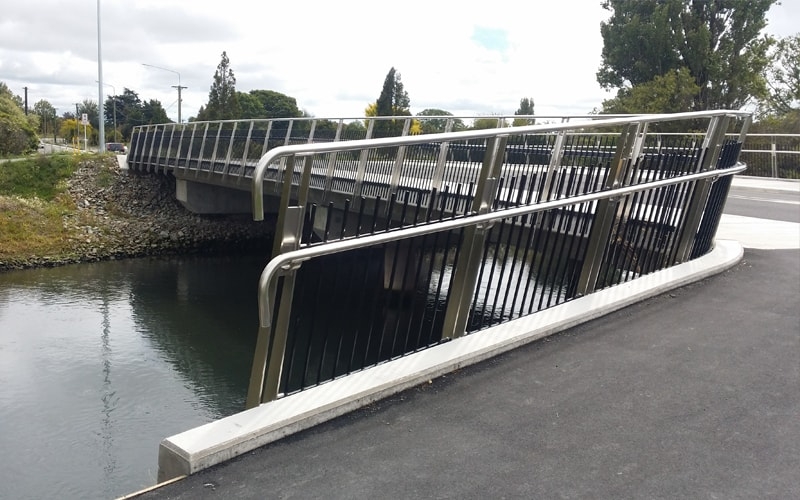 Gayhurst Bridge Stainless Handrail